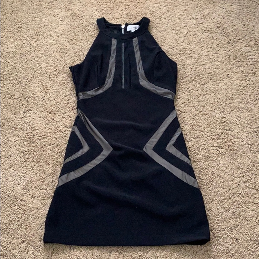Black and Tan dress